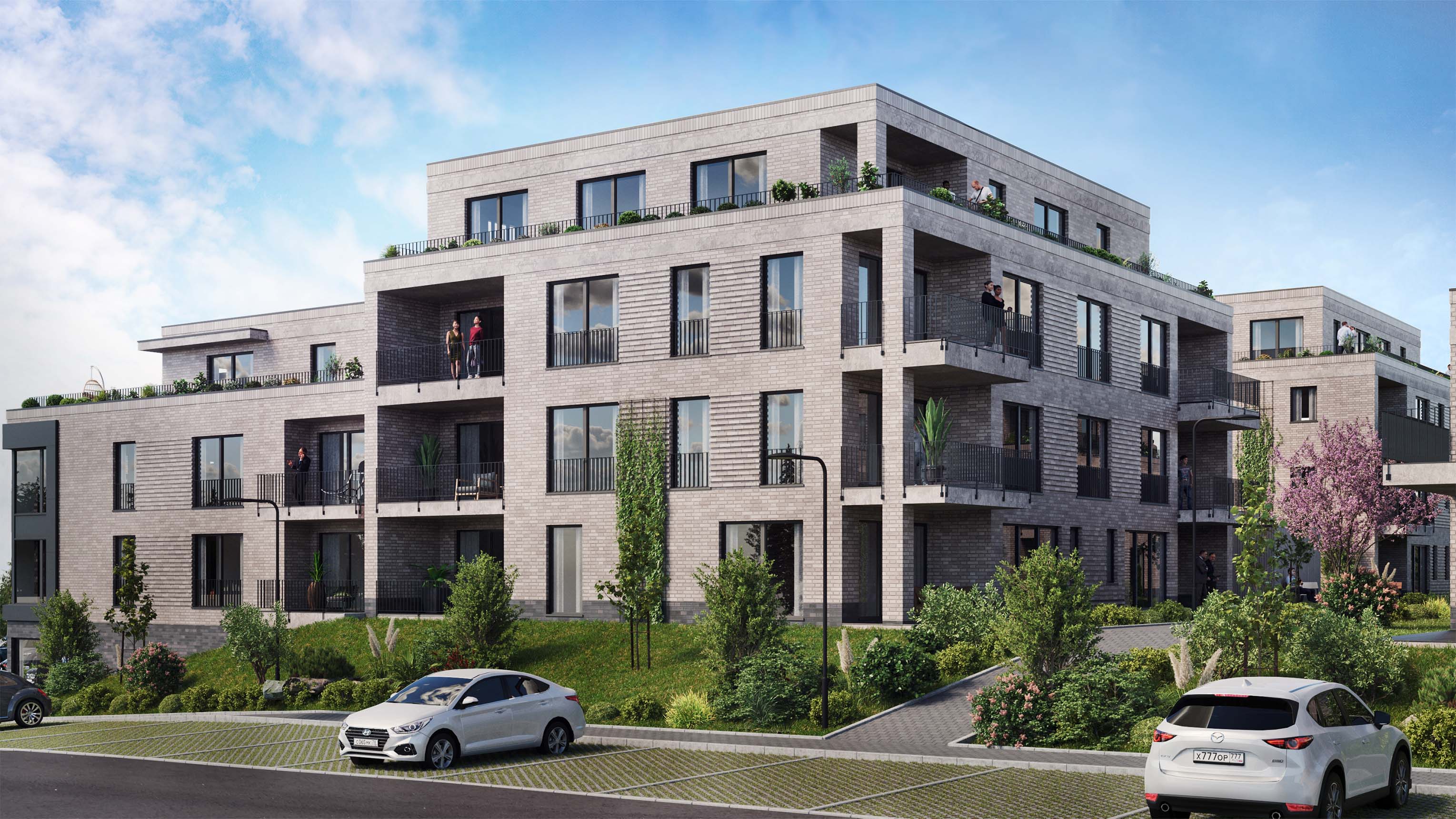 Mayer & Dau Immobilien - Wunderpark Vechta - Ansicht: Am Schützenplatz Haus 8