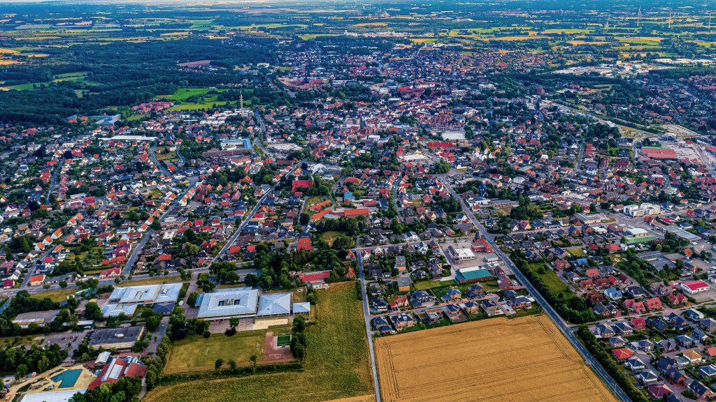 Mayer & Dau Immobilien - Vechta Luftaufnahme